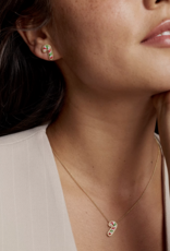 KENDRA SCOTT Candy Cane Short Pendant Necklace