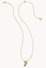 KENDRA SCOTT Candy Cane Short Pendant Necklace