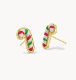KENDRA SCOTT Candy Cane Stud Earrings