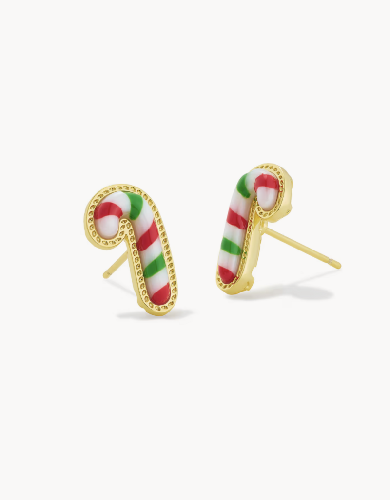 KENDRA SCOTT Candy Cane Stud Earrings