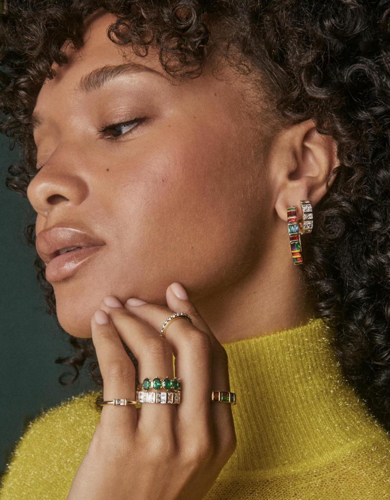 KENDRA SCOTT Jamie Hoop Earrings