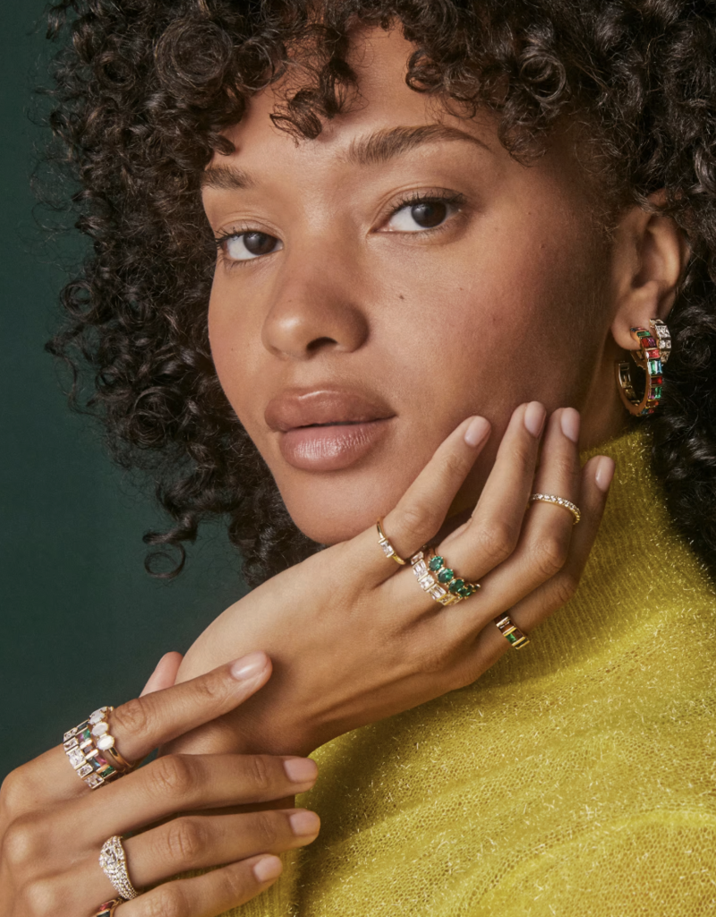 KENDRA SCOTT Jamie Huggie Earrings