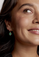 KENDRA SCOTT Daphne Crystal Frame Huggie