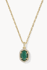 KENDRA SCOTT Daphne Crystal Frame Necklace