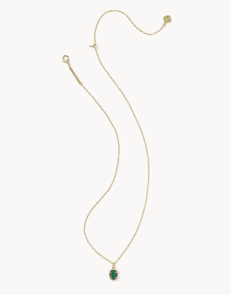 KENDRA SCOTT Daphne Crystal Frame Necklace