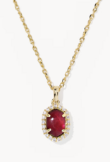KENDRA SCOTT Daphne Crystal Frame Necklace