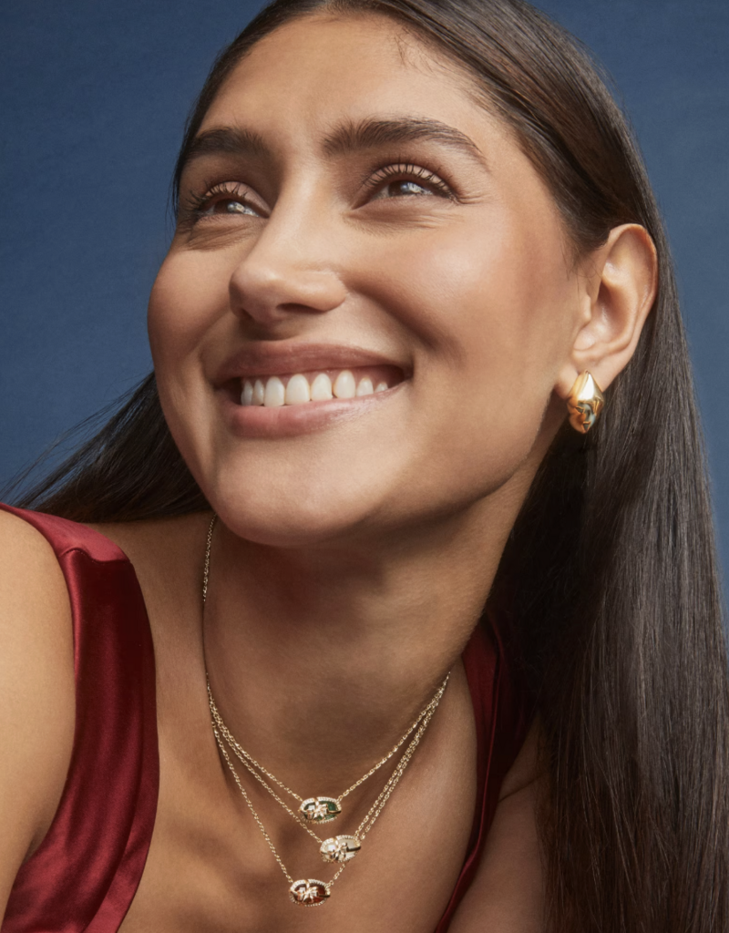 KENDRA SCOTT Adeline Metal Stud Earrings