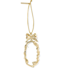 KENDRA SCOTT Danielle Bow Ornament- Gold