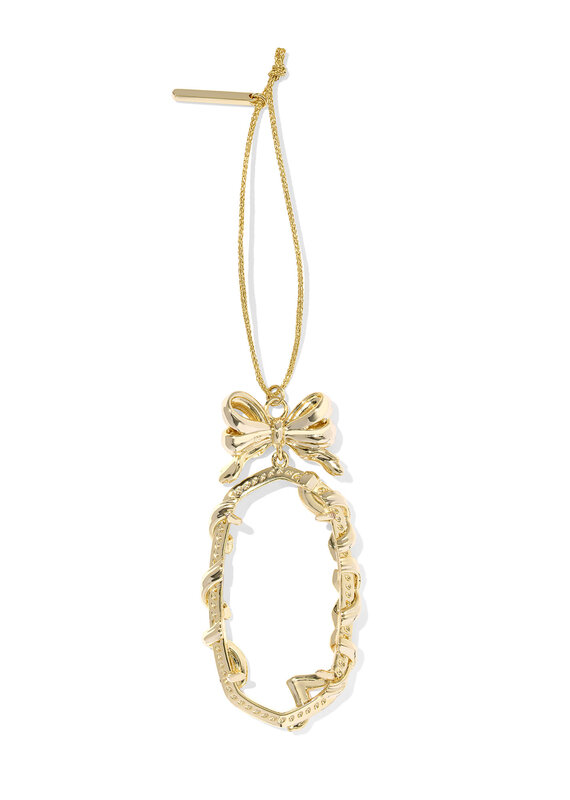 KENDRA SCOTT Danielle Bow Ornament- Gold
