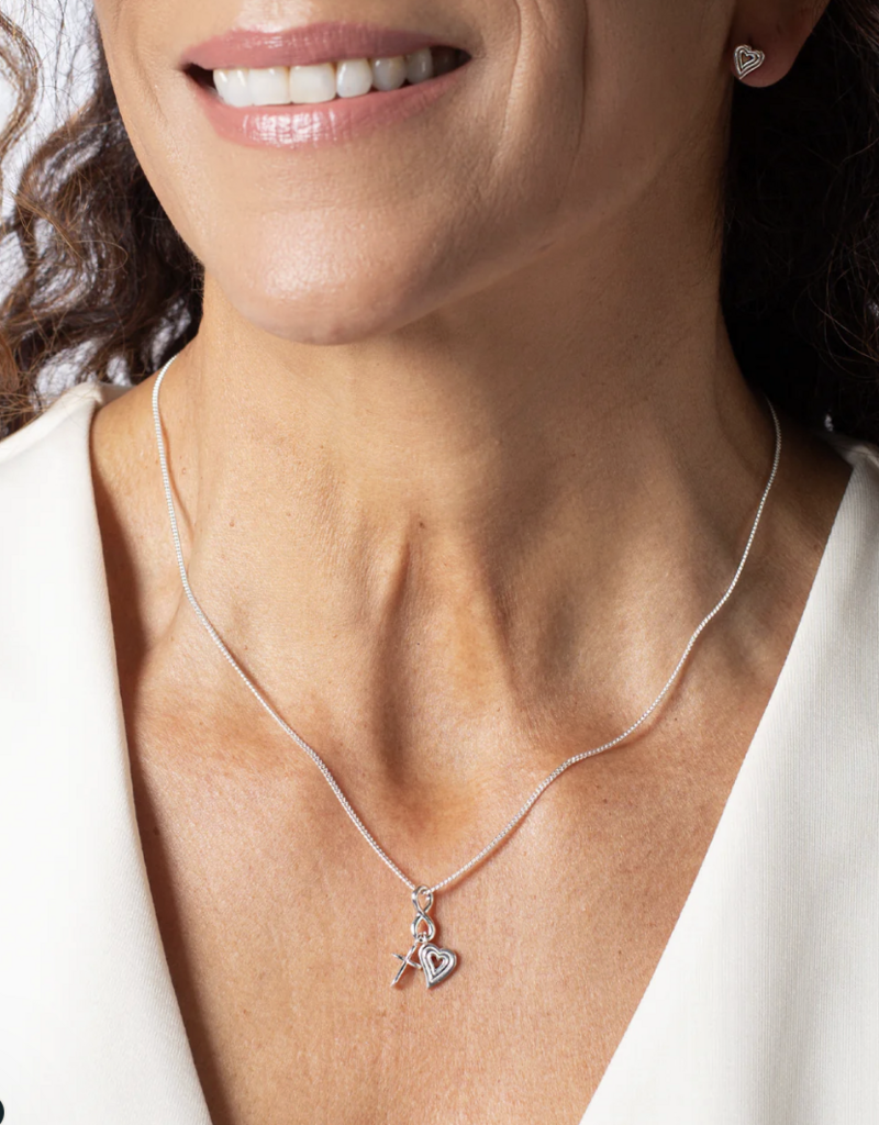 J.HOFFMAN'S Faith, Hope & Love Charm Pendant Necklace