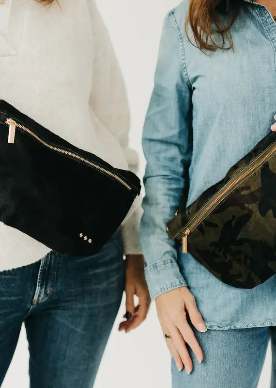 J.HOFFMAN'S Hair On Hise Westlyn Bum Bag- Camo