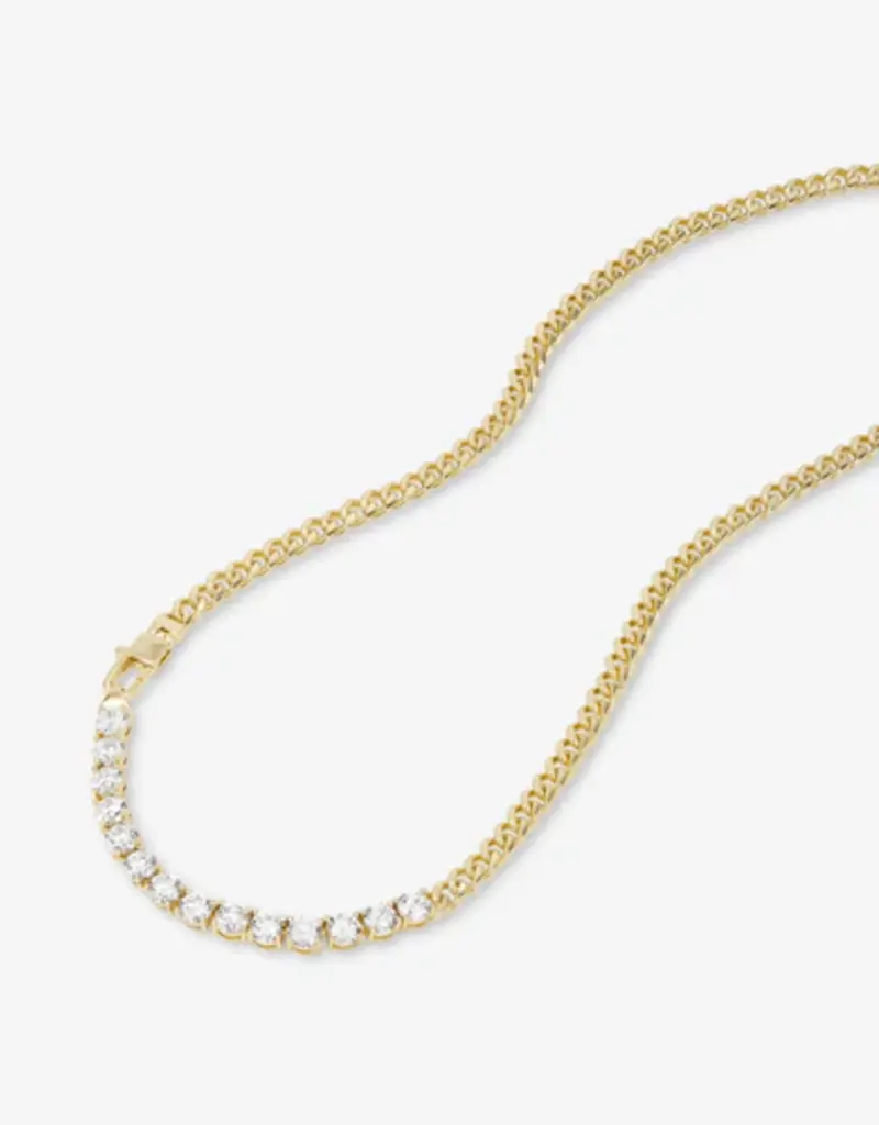 J.HOFFMAN'S Baby Julian Really Loves Diamonds Necklace- 16in