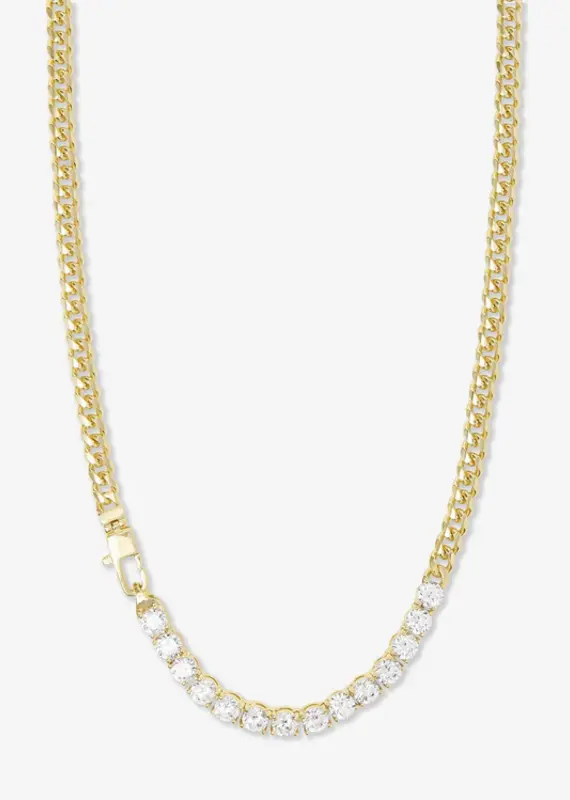 J.HOFFMAN'S Baby Julian Really Loves Diamonds Necklace- 16in