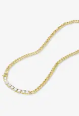 J.HOFFMAN'S Baby Julian Loves Diamonds Necklace - 18'