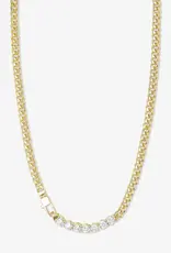 J.HOFFMAN'S Baby Julian Loves Diamonds Necklace - 18'