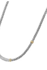 LAGOS Caviar Lux Caviar Diamond 3mm Necklace