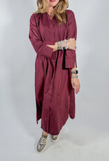 J.HOFFMAN'S Torren Dress- Merlot