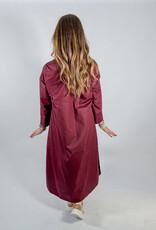 J.HOFFMAN'S Torren Dress- Merlot