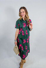 J.HOFFMAN'S Runa Dress- Green