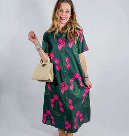 J.HOFFMAN'S Runa Dress- Green