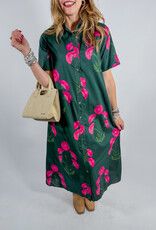 J.HOFFMAN'S Runa Dress- Green