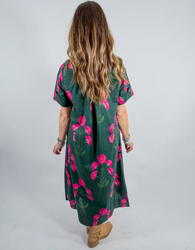 J.HOFFMAN'S Runa Dress- Green