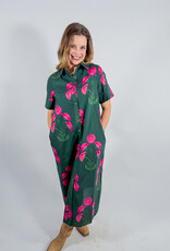 J.HOFFMAN'S Runa Dress- Green