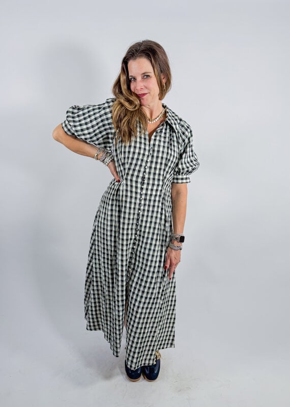 J.HOFFMAN'S Holland Dress- Gingham