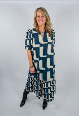 J.HOFFMAN'S Sorrel Dress- Navy