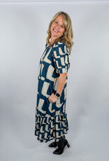 J.HOFFMAN'S Sorrel Dress- Navy