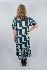 J.HOFFMAN'S Sorrel Dress- Navy