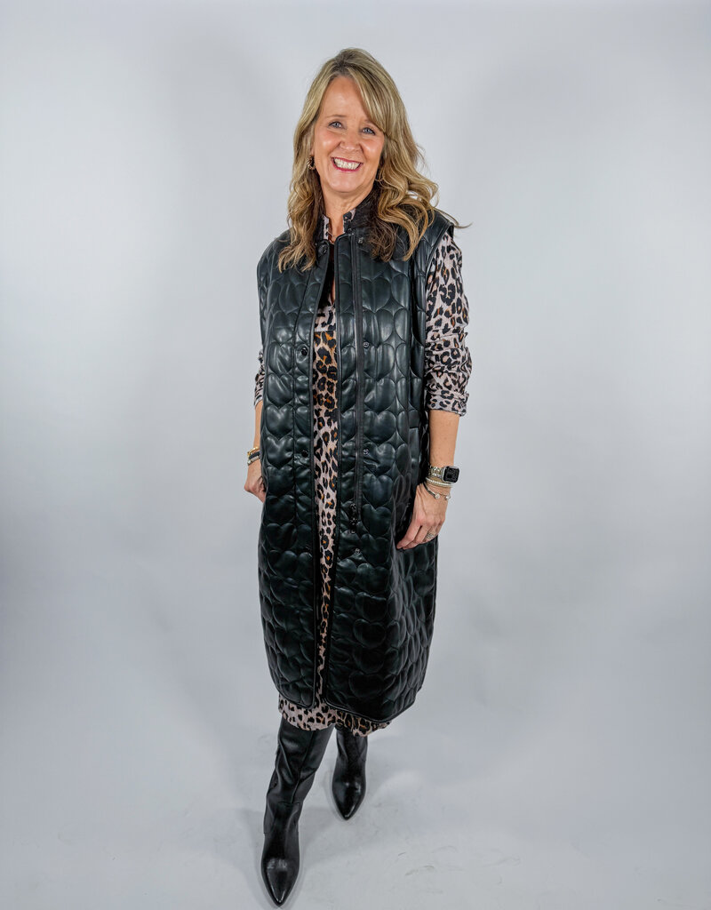 J.HOFFMAN'S Merrin Vest- Black