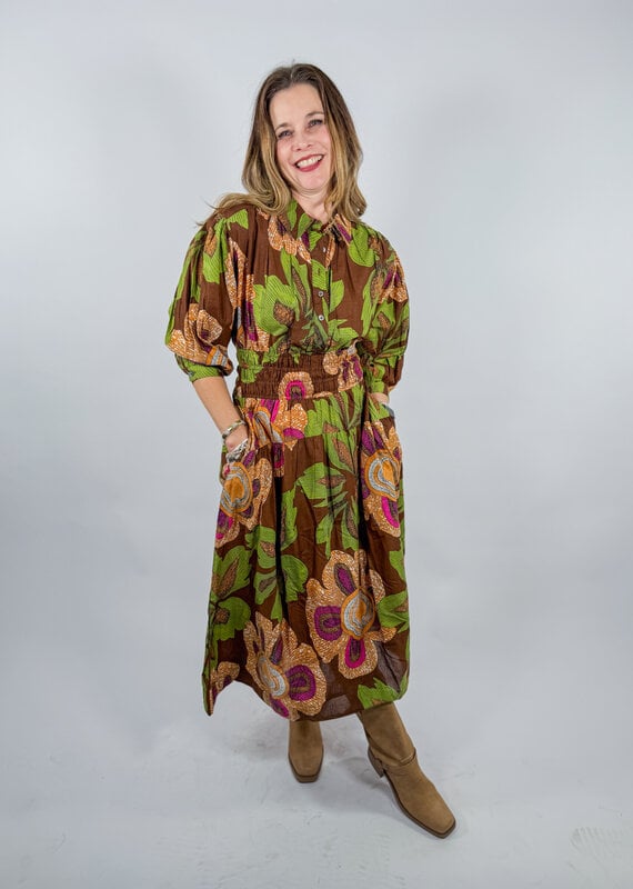 J.HOFFMAN'S Big Blooms Dress