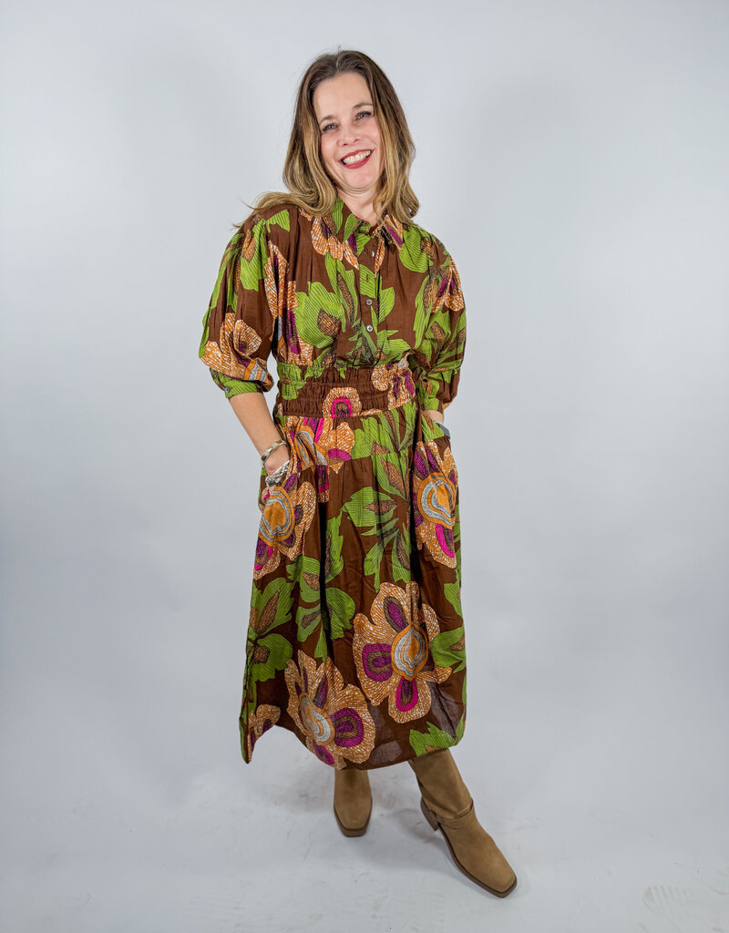 J.HOFFMAN'S Big Blooms Dress