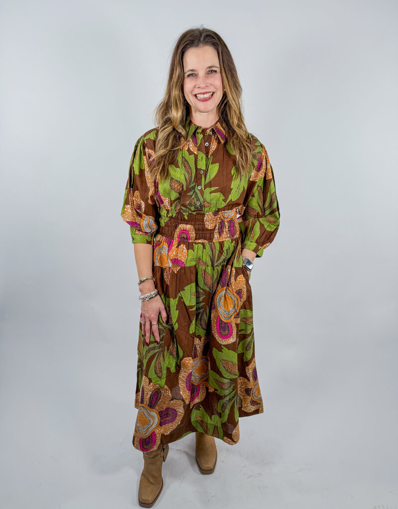 J.HOFFMAN'S Big Blooms Dress