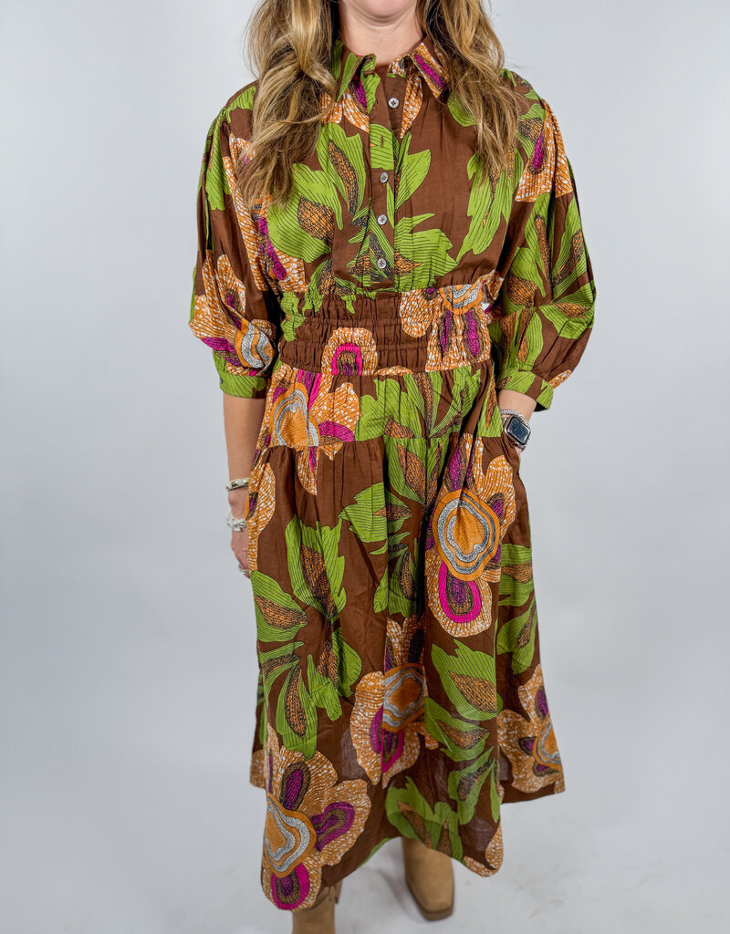 J.HOFFMAN'S Big Blooms Dress