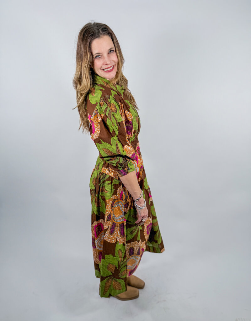 J.HOFFMAN'S Big Blooms Dress