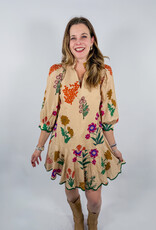 J.HOFFMAN'S Ashwell Dress- Taupe