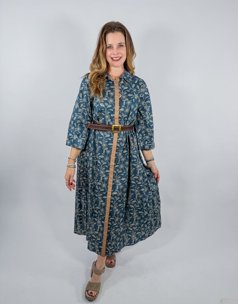 J.HOFFMAN'S Thorne Dress- Navy