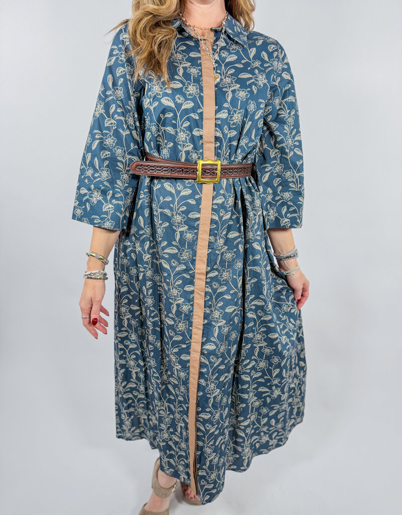 J.HOFFMAN'S Thorne Dress- Navy