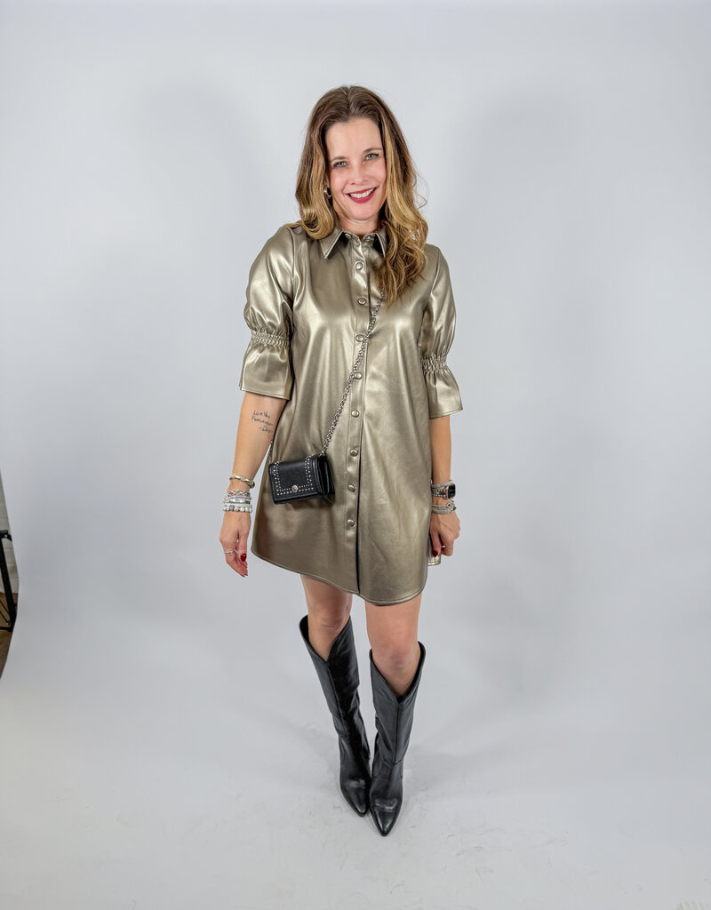 J.HOFFMAN'S York Dress- Antique Gold