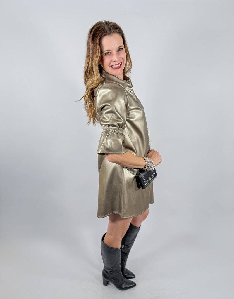 J.HOFFMAN'S York Dress- Antique Gold