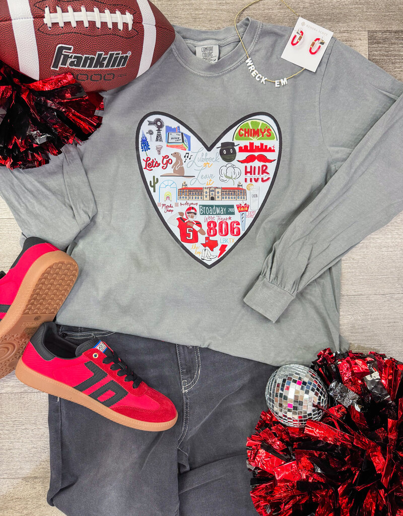 J.HOFFMAN'S **j.hoffman's original deisgn** Lubbock Love Longsleeve Tee