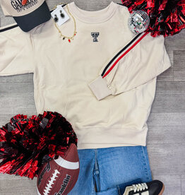 J.HOFFMAN'S **j.hoffman's exclusive design** The Megan TTU Crewneck