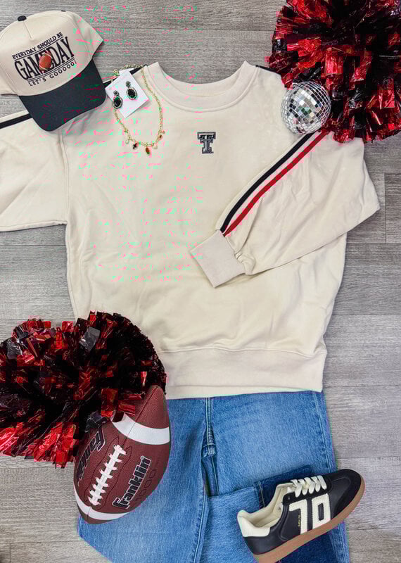 J.HOFFMAN'S **j.hoffman's exclusive design** The Megan TTU Crewneck