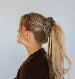 J.HOFFMAN'S Polka Dot Oversized Scrunchie