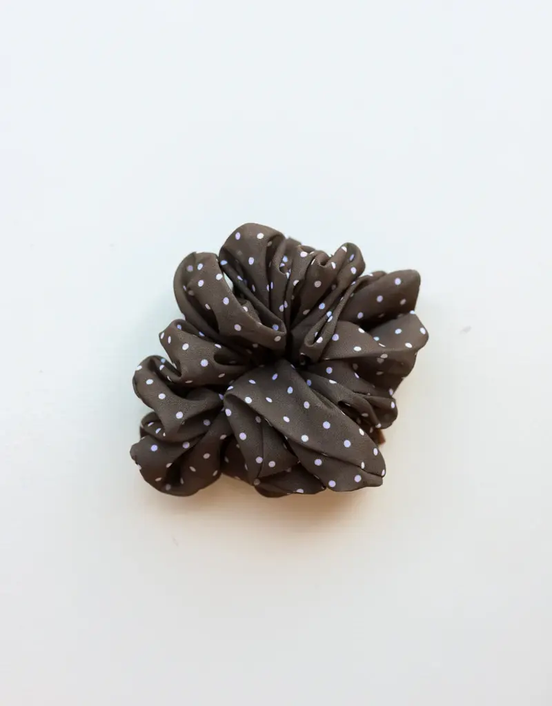 J.HOFFMAN'S Polka Dot Oversized Scrunchie
