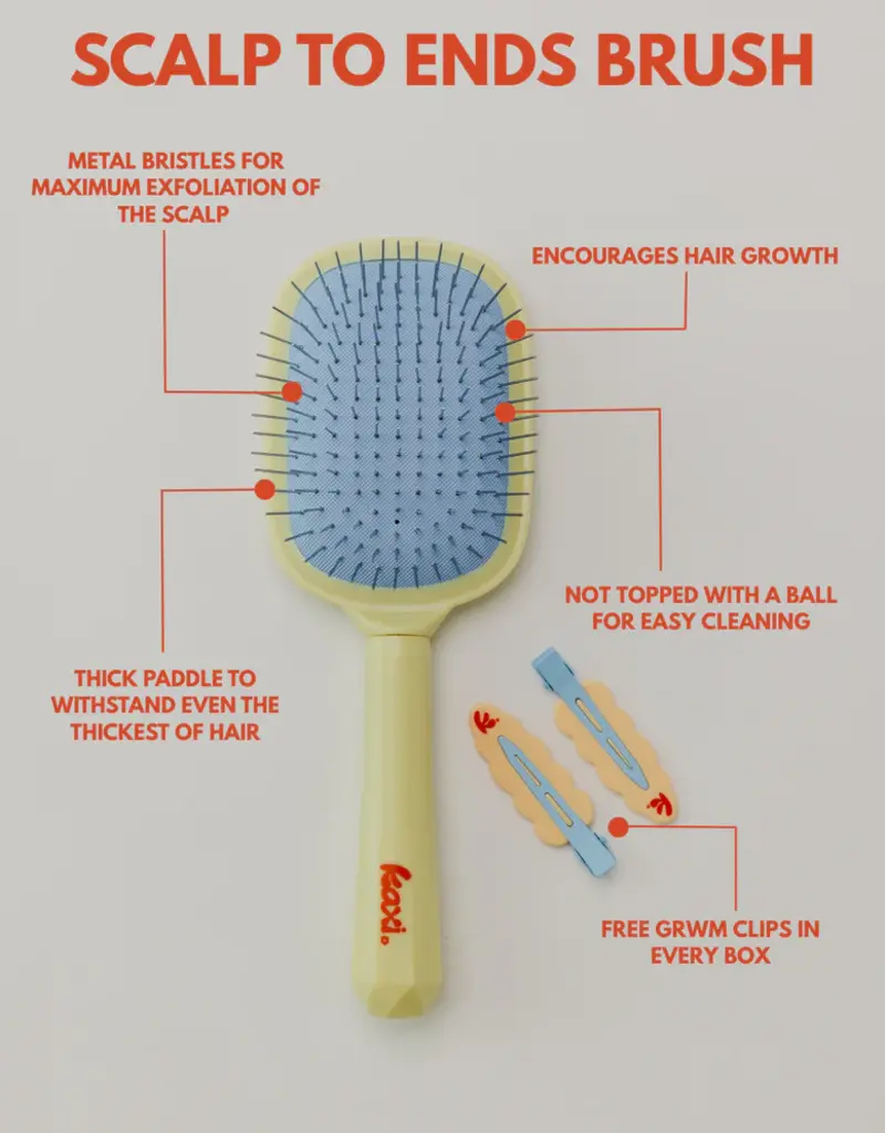 J.HOFFMAN'S Scalp to Ends Brush