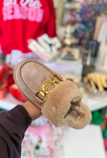 J.HOFFMAN'S Davos Slipper- Taupe