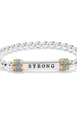 Meridian Strong Two Tone Stretch Bracelet
